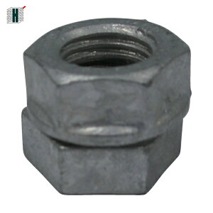 ハードロック 六角ナット ハードロックナット (溶融亜鉛メッキ) 50個入 (1Pk) 品番:HLN-R-10C-01-HD