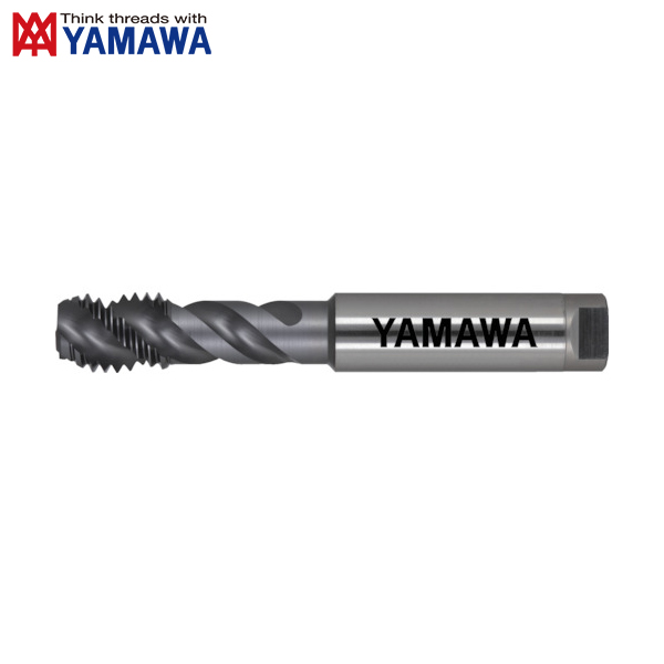 ヤマワ 超高速用スパイラルタップ アルミ鋳鉄・アルミダイカスト用 止り穴用 P4 M12×1.25 (1本) 品番：HFAHS-M12X1.25のサムネイル