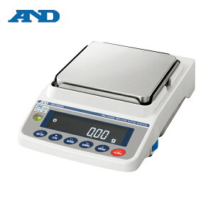 A&D エー・アンド・デイ 汎用電子天びん 内蔵分銅付き 2200g/0.01g (1台) 品番:GX2002A