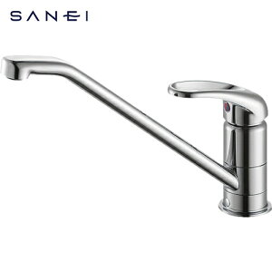 サンエイ SANEI シングルワンホール混合栓 (1台) 品番:K87110TJK-13