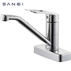 サンエイ SANEI シングル台付混合栓 (1個) 品番:K77CEV-13
