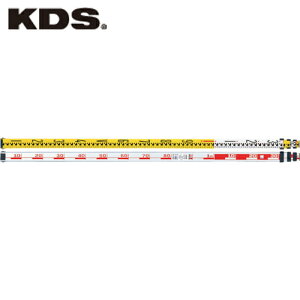 ムラテックKDS アルミスタッフ5m4段 (1本) 品番:K542W