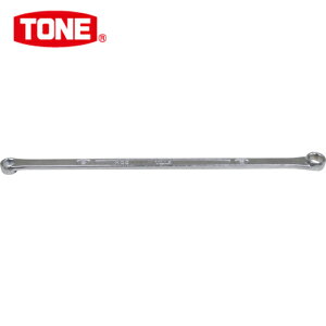 TONE トネ 超ロング 両口めがねレンチ(ストレート・6角) 対辺寸法10×12mm (1丁) 品番:M05V-1012