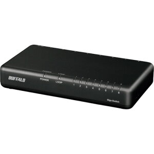 obt@[ BUFFALO Giga 8|[g XCb`Onu dOt vX`bN➑ }Olbgt ubN (1) iԁFLSW6-GT-8EP/BK