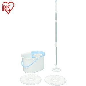 アイリスオーヤマ 250117 回転モップ 手回しタイプ KMT-420 (1S) 品番:KMT-420