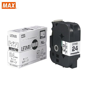 MAX }bNX xv^pe[vJ[gbW r[|bv~jp~l[ge[v LM-L524BWK S × 18mm×8m (1) iԁFLM-L524BWK