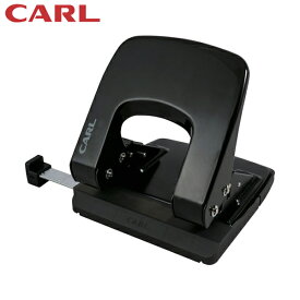 カール 2穴パンチ アリシス ブラック 穴あけ枚数35枚 (1個) 品番：LPN-35-K