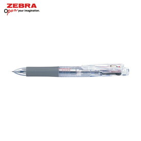 ゼブラ ボールペン サラサ3 透明 (1本) 品番：J3J2-C