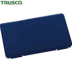 トラスコ TRUSCO 携帯用樹脂製マスクケース 190X110X12mm ネイビー (1個) 品番:MSC-NV
