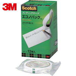 3M X[G Rs[ĂeoȂ  { CE⋭ECfBOe[vGRmpbN 15mm×30m ca76mm 12 (1) iԁFMP-15