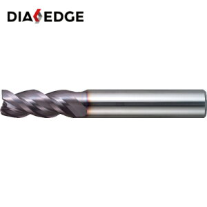 三菱K 3枚刃エムスタースローティング 超硬スクエアエンドミルミディアム刃長(M)14mm (1本) 品番:MSMHZDD1400