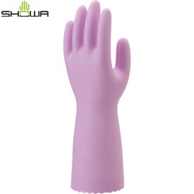 ショーワ 塩化ビニール手袋 ナイスハンドミュー中厚手片手左1本 ピンク Mサイズ (1枚) 品番:NHMICK-L