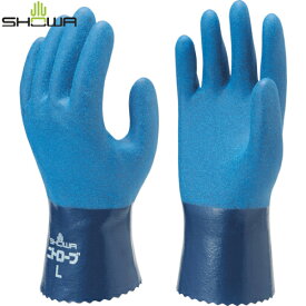 ショーワ ニトリルゴム手袋 まとめ買い 簡易包装ニトローブ10双入 ブルー Lサイズ (1袋) 品番:NO750-L10P