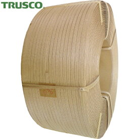 TRUSCO(トラスコ) 紙紐製バンド 半自動梱包機対応 幅12mm 長さ1000m (1個) 品番：PB120-1000