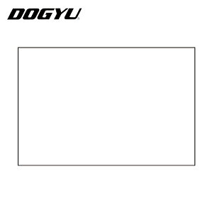 土牛産業 DOGYU ビューボードホワイトD−1W用プレート(無地) (1枚) 品番:04123