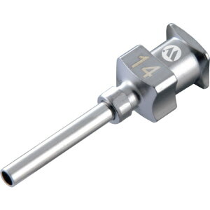 武蔵エンジニアリング MUSASHI 金属ニードル(1.64×2.10×13mm) 10本入り (1Pk) 品番:SNA-14G-B