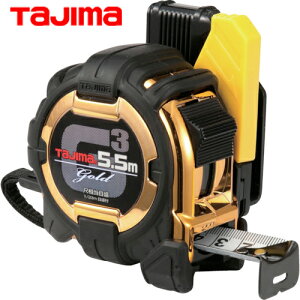 タジマ tajima スケール メジャー コンベックス セフコンベG3ゴールドロック-25 幅25mm 長さ5.5m 尺相当目盛付 (1個) 品番:SFG3GL25-55SBL