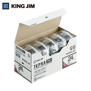 LOW KING JIM ev PROe[v 24mm GRpbNi5j/x/ Oe[v 8m (1Pk) iԁFSS24KL-5P