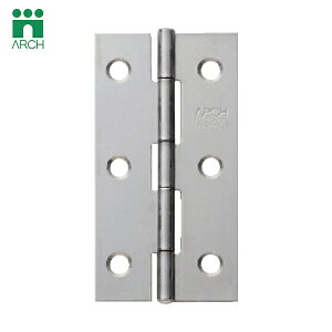 ARCH アーチ 薄口蝶番32mm 光沢研磨 (1枚) 品番:TN4510-32BK