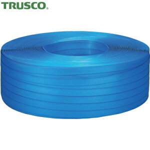 トラスコ TRUSCO 手締用PPバンド15.5mm×1000m巻青(段ボールパック) (1箱) 品番:TPP-155BD