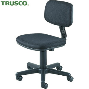 トラスコ TRUSCO オフィスチェア T-50 黒 (1脚) 品番:T-50BK