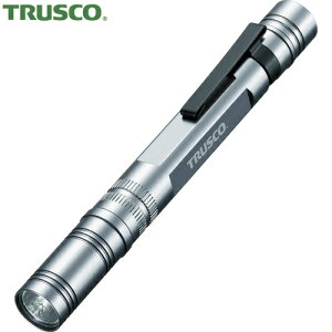トラスコ TRUSCO LEDペンライト アルミLEDペンライト 1球 110ルーメン (1個) 品番:TLP-85-SV