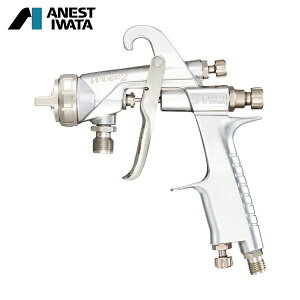 アネスト岩田 大形スプレーガン(吸上式) ノズル口径 Φ1.8 パターン開き340mm (1台) 品番:WIDER2-18K2S