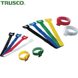 TRUSCO(トラスコ) マジックケーブルタイ 幅12mmX長さ150mm赤 (20本入) (1袋) 品番：TRMGT-150R