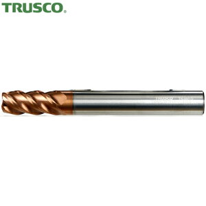 トラスコ TRUSCO エンドミル 超硬ハイヘリカルラジアスエンドミル(4枚刃)Φ12×R2.5 (1本) 品番:TS50-TCRHE4120-R2.5