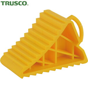 トラスコ TRUSCO 車輪止め タイヤ止め タイヤストッパー(2個入)黄 2トン車以下 (1S) 品番:TTS-2T-Y