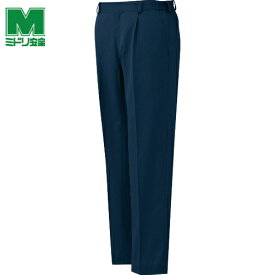 ミドリ安全 男女共用 裾上調整機能付イージーフレックスパンツ ネイビー SSS (1着) 品番：VE387-SITA-SSS
