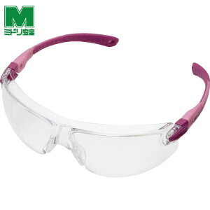 ミドリ安全 小顔用タイプ保護メガネ VS-103F ピンク (1個) 品番:VS-103F-PK
