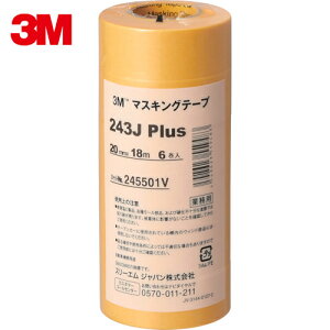 3M X[G }XLOe[v 243J Plus 20mmX18m 6 (1Pk) iԁF243J 20