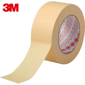 3M(スリーエム) 耐熱性クレープマスキングテープ 214ー3MNE 50mmX50m (1巻) 品番：214-3MNE 50X50