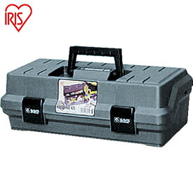 アイリスオーヤマ(IRIS) 236547 工具ケース ハードケース 420×200×140 グレー (1個) 品番：42L-G