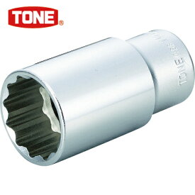 TONE(トネ) ディープソケット(12角) 吋目 5/16inch (1個) 品番：4DB-10L