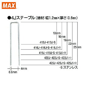 MAX }bNX XeXXe[vij 4mm 22mm 5000{ (1) iԁF422J-S-WHITE