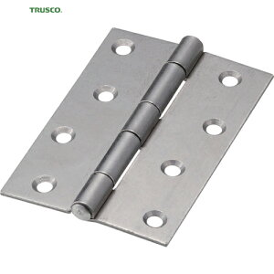 トラスコ TRUSCO スチール製厚口蝶番 生地仕上げ 全長102mm (10個入) (1袋) 品番:888-102N