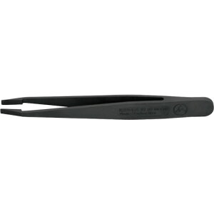 KNIPEX クニペックス 静電気対策ピンセット プラスチックピンセット 115mm (1本) 品番:9209-04ESD