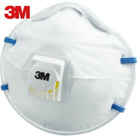 3M(スリーエム) 使い捨て式防じんマスク 8805 DS2 排気弁付き (10枚入) (1箱) 品番：8805 DS2