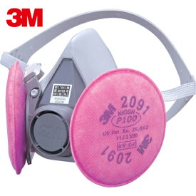 3M(スリーエム) 取替式防じんマスク(RL3国家検定合格品) 6000/2091-RL3 Lサイズ (1個) 品番：6000/2091-RL3L