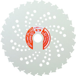 三陽金属 電気・充電式草刈り機チップソー3Sホワイト230X32 (1枚) 品番:0112