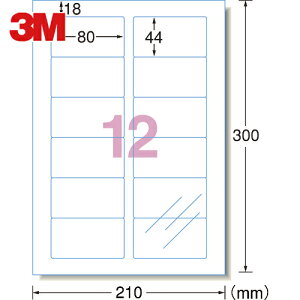 3M X[G xV[ G[ یtB 80×44mm i6j (1Pk) iԁF79212