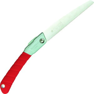 玉鳥産業 園芸用鋸 のこ ノコギリ 剪定 レザーソー 折込鋸小目200 (1丁) 品番:814