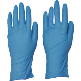 ダンロップ NS370ニトリル極薄手袋 SS ブルー(100枚入)(1箱) 品番:6452