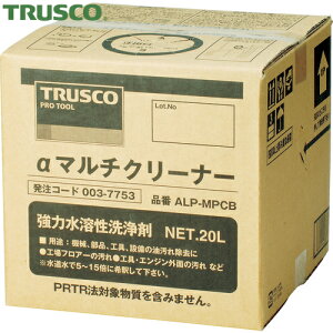 gXR TRUSCO Ɩp }`N[i[ 20L (1) iԁFALP-MPCB