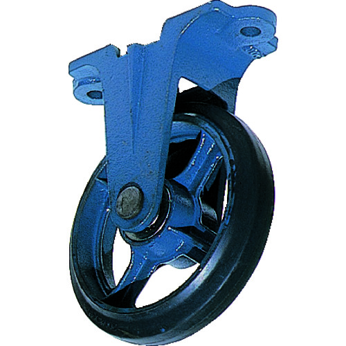 バーゲン 京町 鋳物製金具付ゴム車輪250MM (1個) 品番：AU-250 - www