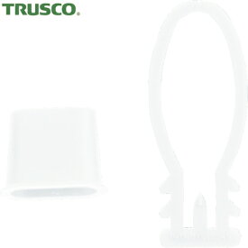 TRUSCO(トラスコ) みかんネット用留め具 白 10個入 (1袋) 品番：BET-W-10