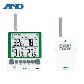 A&D(エーアンドデイ) マルチチャンネルワイヤレス環境温湿度計 セット AD-5664SET (1S) 品番：AD5664SET