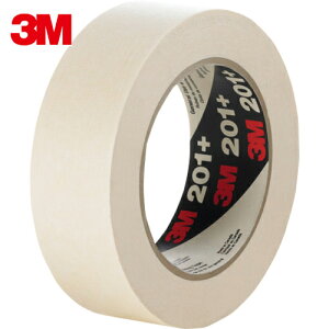 3M スリーエム クレープマスキングテープ 201 24mmX55m (1巻) 品番:201 24X55 1P